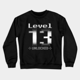 Level 13 Unlocked Crewneck Sweatshirt